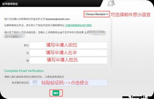 OV\EV证书签发验证流程说明